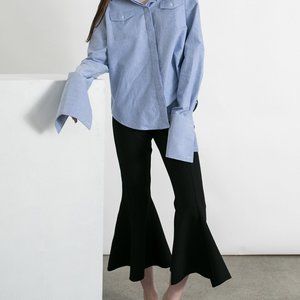 Georgia Alice Pirate Cropped Flared Pants Size 4